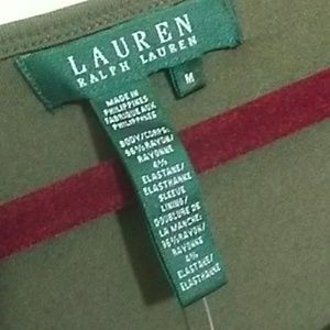 NWT Moss green shirt with gathered sleeves